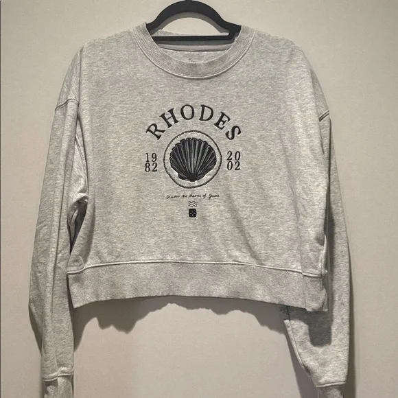 Cotton On - Women's Rhodes Graphic Boxy Crew Sweatshirt. Size Large. Grey. - Picture 2 of 16